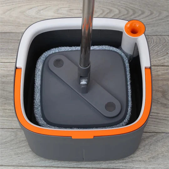 SpinEase™ - The Hands-Free Magic Mop Master